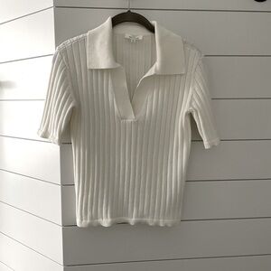 Haven Well Within Cotton Polo Sweater